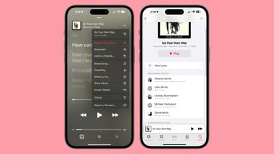 iOS 17 Apple Music Song-Credits