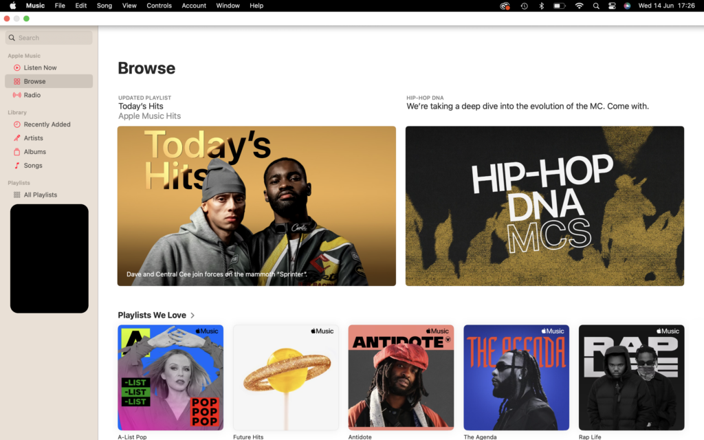 So sehen Sie beliebte Songs auf Apple Music