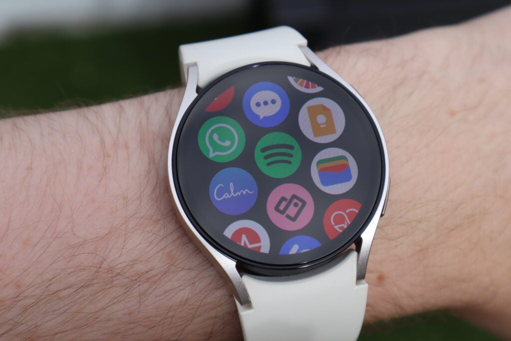Der App-Drawer auf der Samsung Galaxy Watch 6