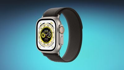 Apple Watch Ultrablau