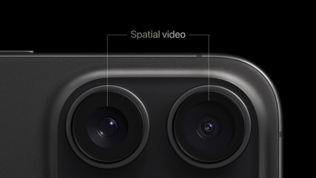 Apple Spatial Video auf dem iPhone 15 Pro