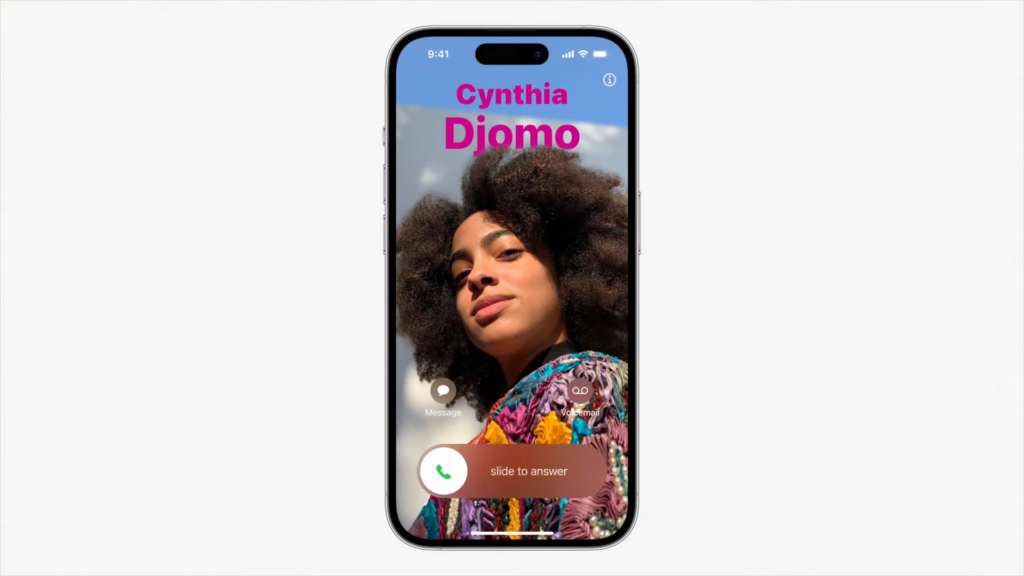 Kontaktposter in iOS 17