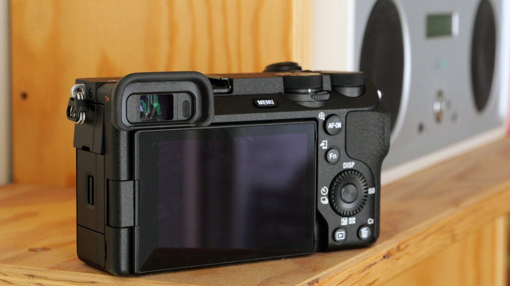 Sony A6700-Bildschirm