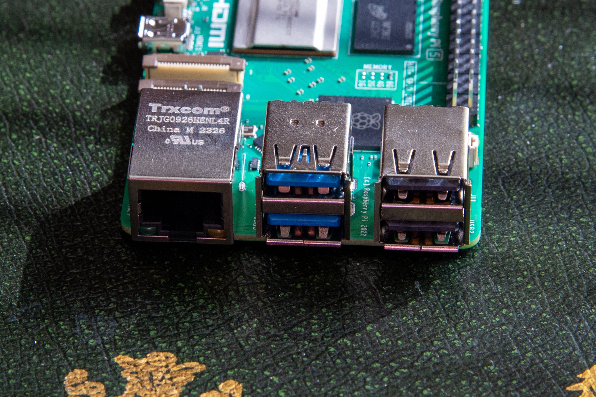 Raspberry Pi 5 USB-Anschlüsse