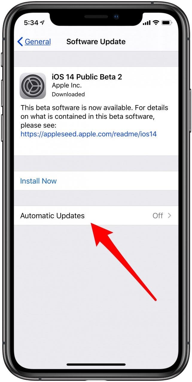 Automatische Updates der iPhone-Software