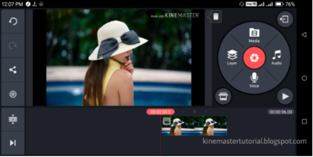 KineMaster-App-Voiceovers und -Bearbeitung.  Kinemaster ist eine unserer beliebtesten kostenpflichtigen Apps zur Bearbeitung von Instagram-Reels.
