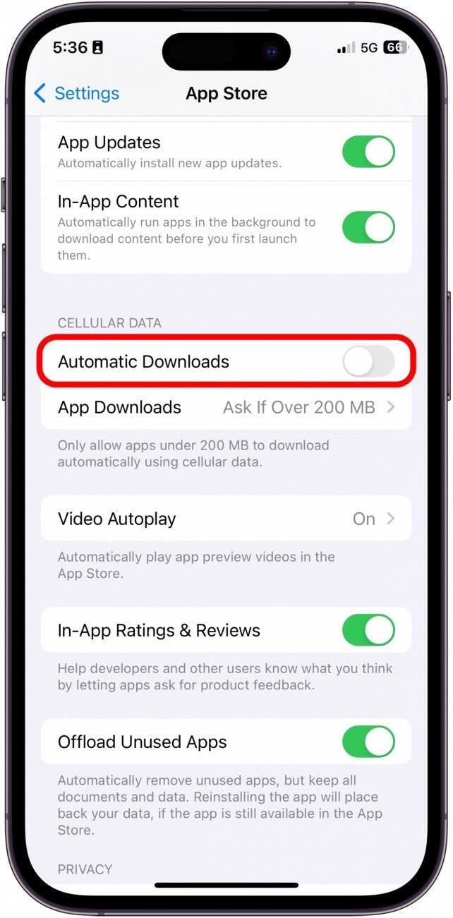 So erlauben Sie Downloads auf dem iPhone mit Mobilfunkdaten