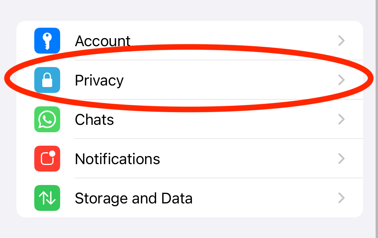WhatsApp-Datenschutz