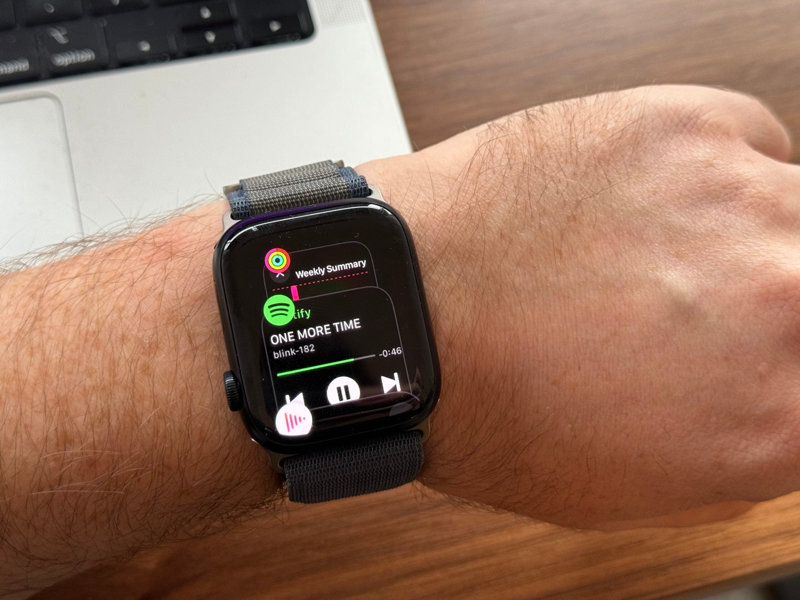 Erzwingen Sie das Beenden von Apps auf der Apple Watch