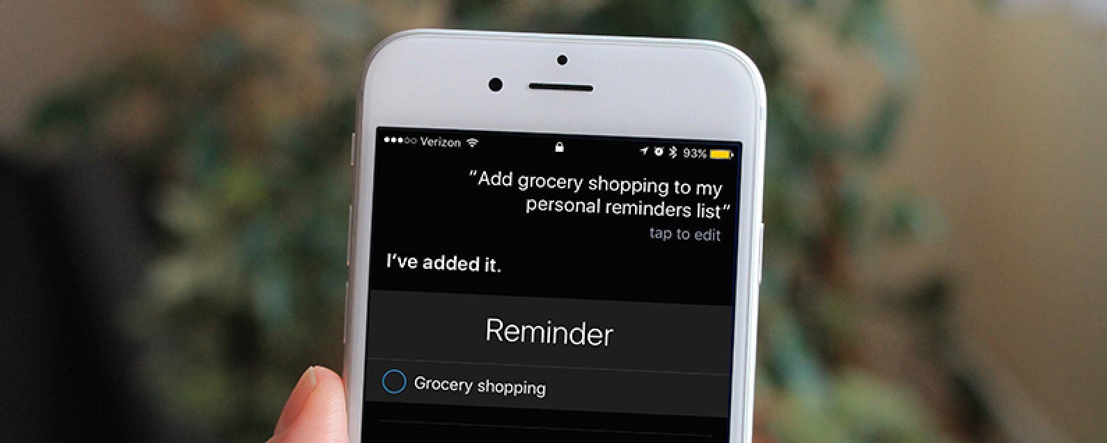 So verwenden Sie Siri, um Erinnerungen zu bestimmten Listen hinzuzufügen