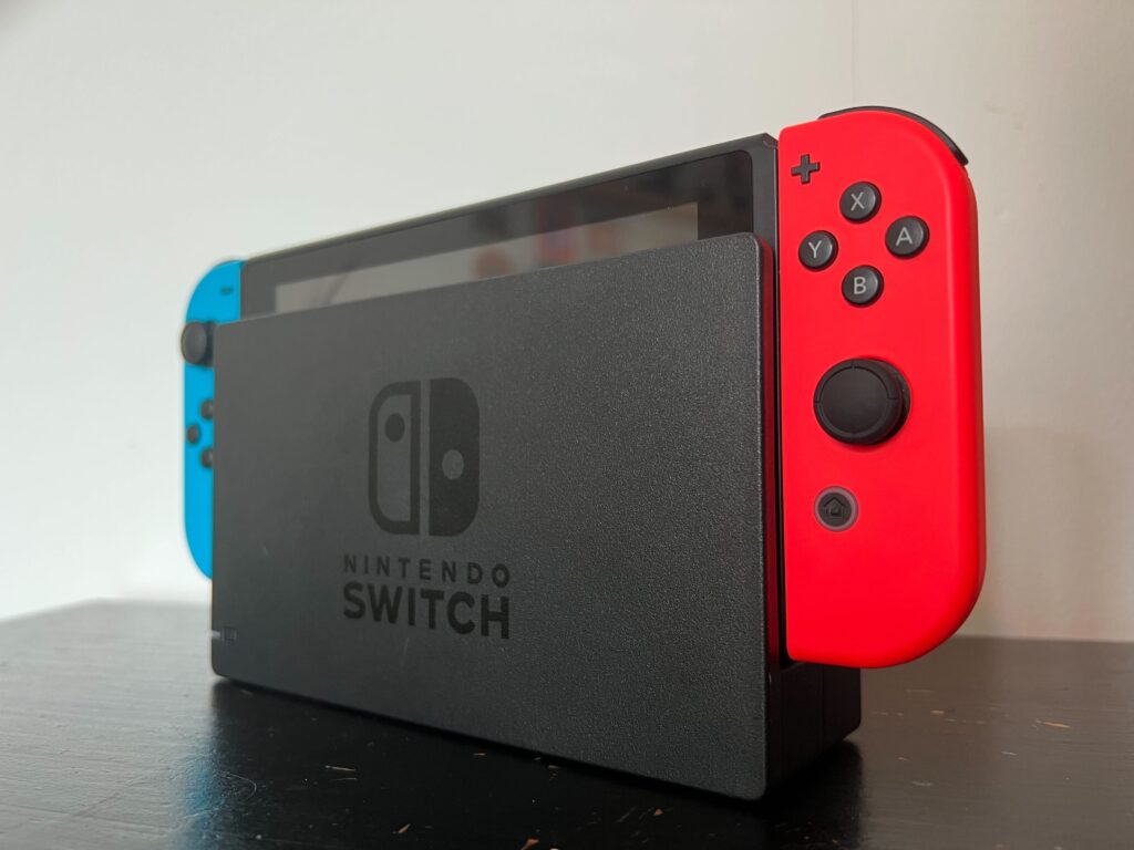 Nintendo Switch im Dock