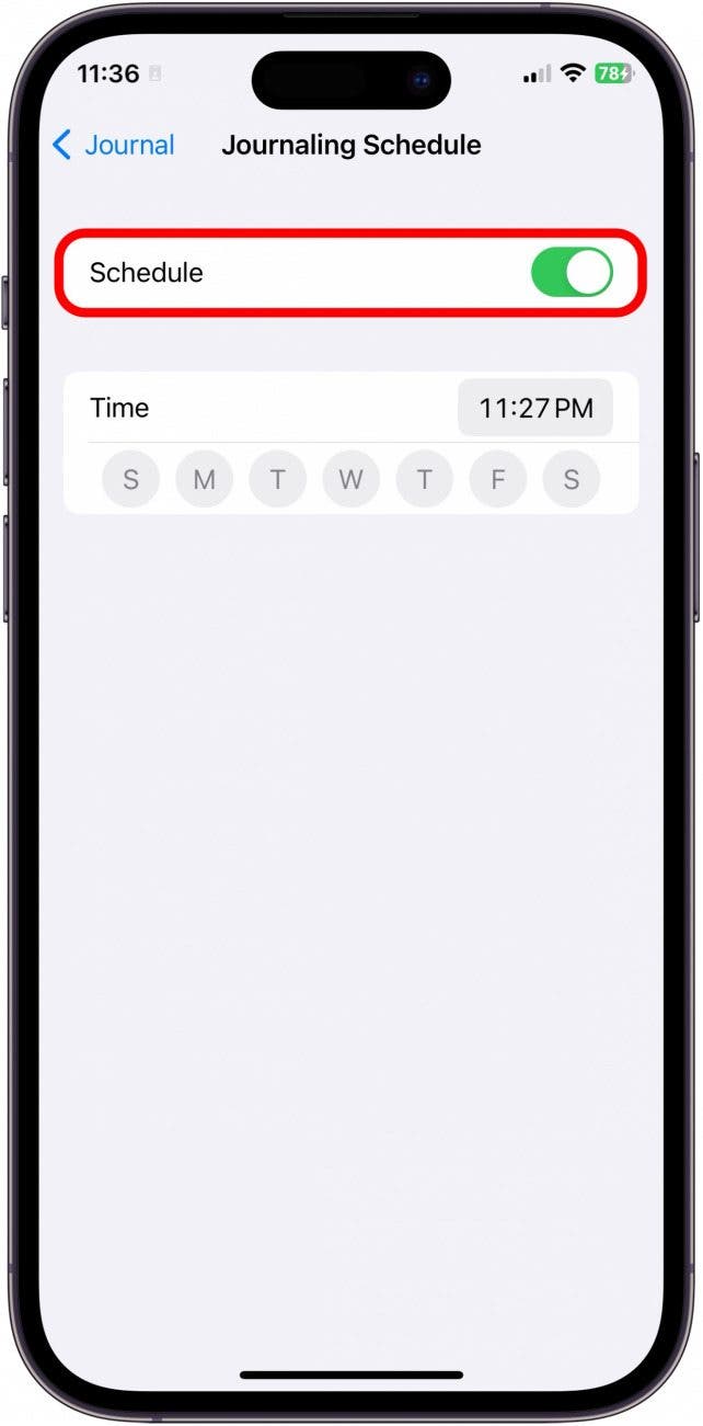 App-Journal für iPhone