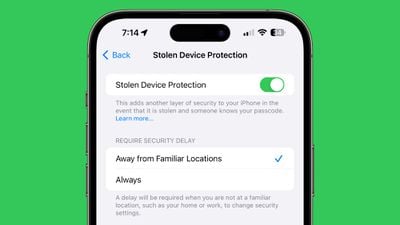 iOS 17 4 Schutz vor gestohlenen Geräten
