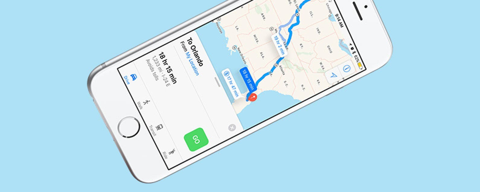 So vermeiden Sie Mautstraßen in Apple Maps mit iOS 10