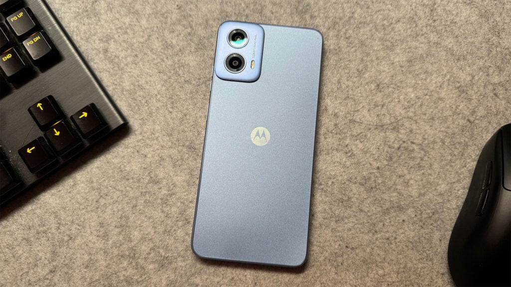 Rückseite des Motorola Moto G34 5G