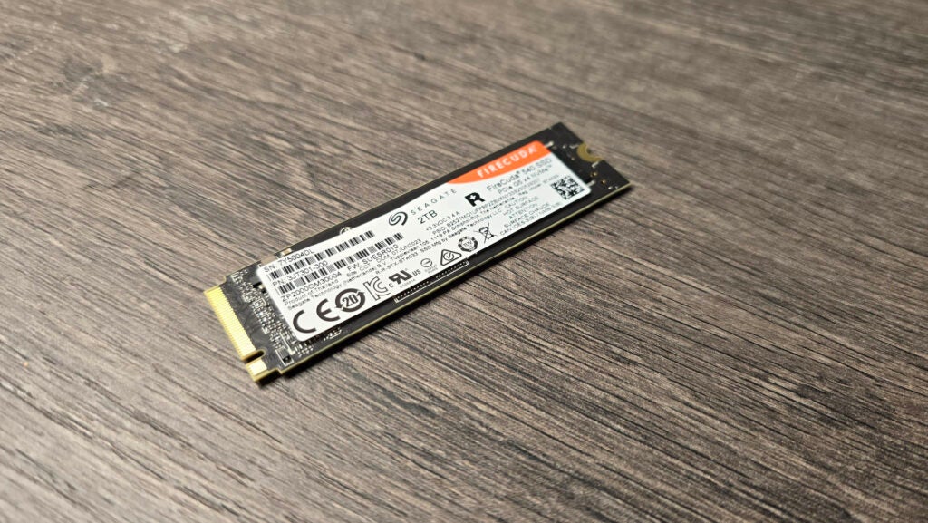 Seagate FireCuda 540 M.2 PCIe SSD Rückseite