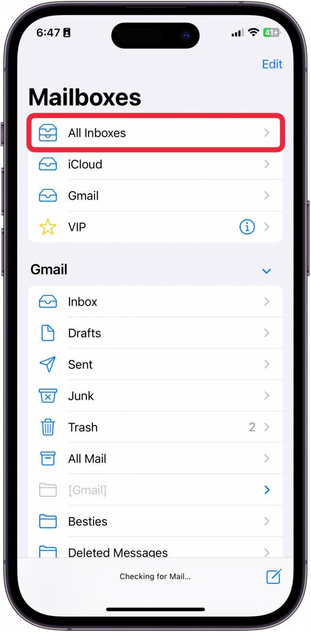 Gmail in Apple Mail einrichten