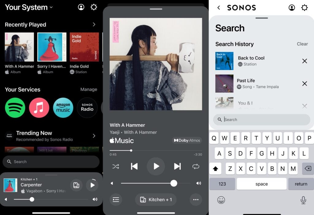 Sonos neues S2-App-Redesign